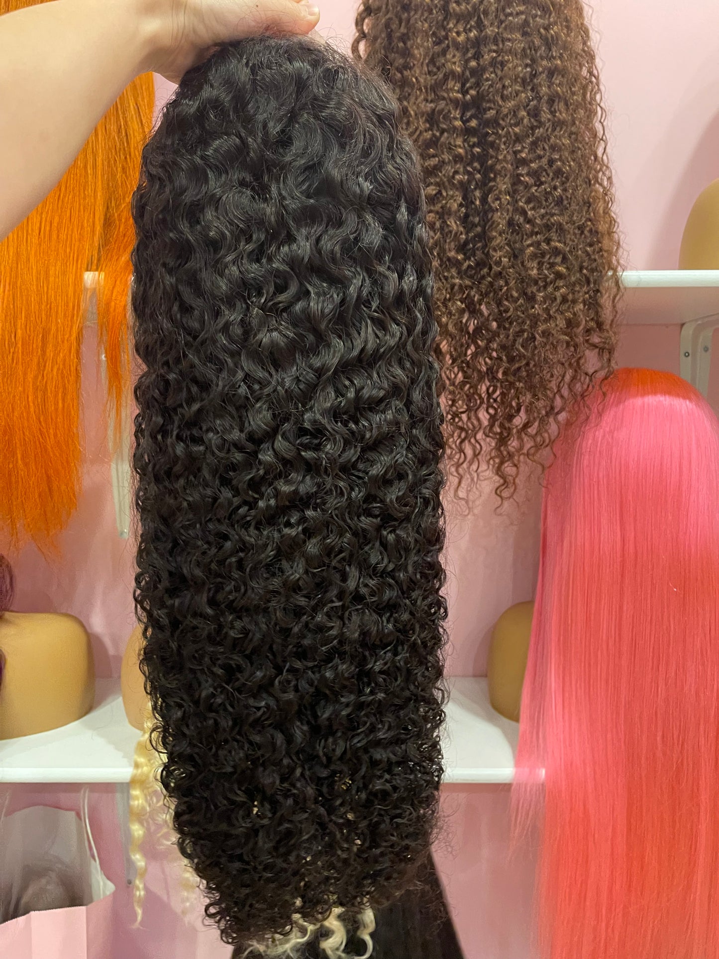 Water wave HD 6x6 closure lace glueless wig