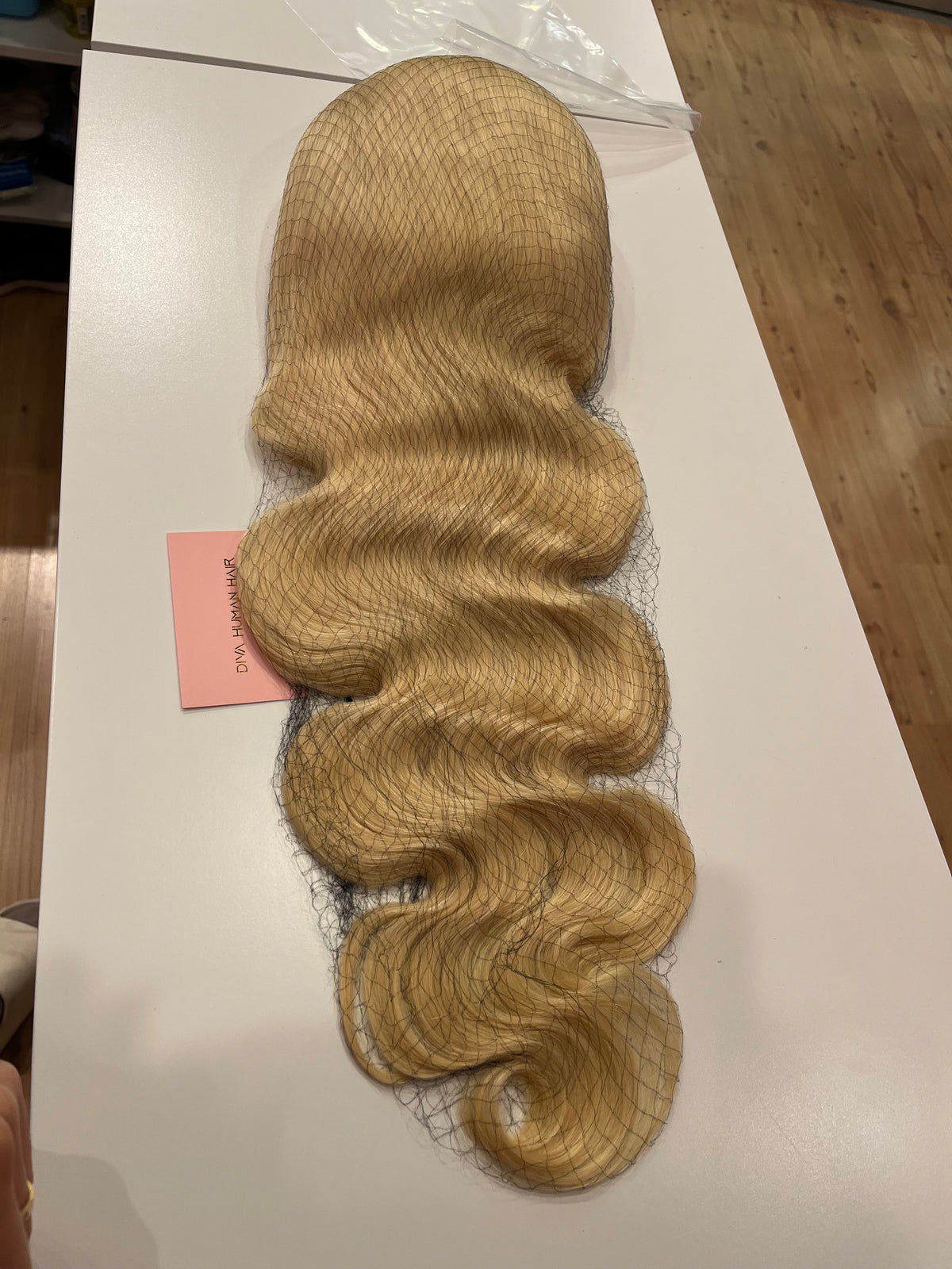 Toronto Diva Human Hair 613 Blonde Body Wave HD Lace 13x4 Full Frontal Human Hair Wig